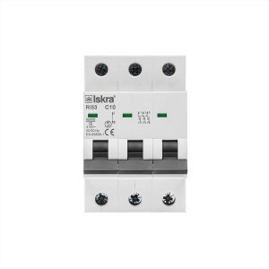 ΑΣΦΑΛΕΙΑ ΑΥΤΟΜΑΤΗ 3*10Α C 6kA ISKRA - 786091128000