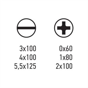 ΚΑΤΣΑΒΙΔΙΑ ΣΕΤ 7 ΤΜΧ VDE 1000V BENMAN - 70744
