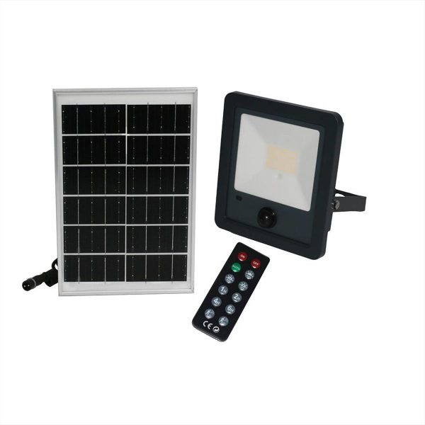 ΠΡΟΒΟΛΕΑΣ LED 50W 4000Κ IP65 ΜΕ PANEL ΚΑΙ ΑΝΙΧΝΕΥΤΗ ΚΙΝΗΣΗΣ ΓΡΑΦΙΤΗΣ ADELEQ - 5-0050