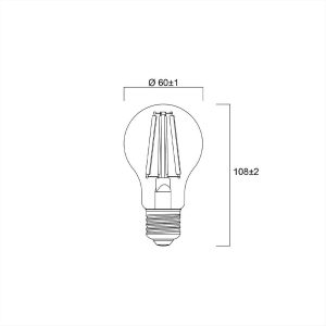 ΛΑΜΠΑ LED Ε27 4W 4000Κ 840LM FILAMENT CLASS A SYLVANIA - 0030137