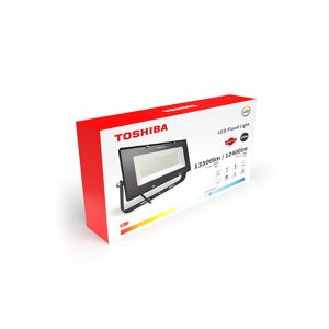 ΠΡΟΒΟΛΕΑΣ LED 150W 6500K ΜΑΥΡΟΣ TOSHIBA - 0172849