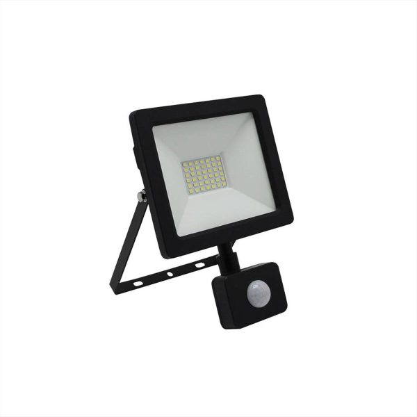 ΠΡΟΒΟΛΕΑΣ LED 30W 4100K ΜΕ ΑΝΙΧΝΕΥΤΗ ΚΙΝΗΣΗΣ ΜΑΥΡΟ ADELEQ - 3-3903011