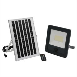 ΠΡΟΒΟΛΕΑΣ LED 100W 4000Κ IP65 ΜΕ PANEL ΚΑΙ ΑΝΙΧΝΕΥΤΗ ΚΙΝΗΣΗΣ ΓΡΑΦΙΤΗΣ ADELEQ - 5-00100