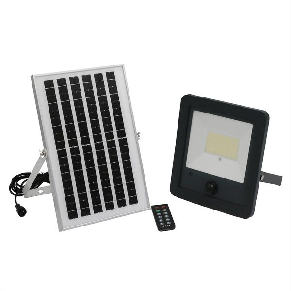 ΠΡΟΒΟΛΕΑΣ LED 100W 4000Κ IP65 ΜΕ PANEL ΚΑΙ ΑΝΙΧΝΕΥΤΗ ΚΙΝΗΣΗΣ ΓΡΑΦΙΤΗΣ ADELEQ - 5-00100
