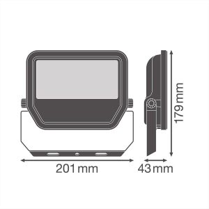 ΠΡΟΒΟΛΕΑΣ LED 41W 6500K ΜΑΥΡΟΣ LEDVANCE - 306006