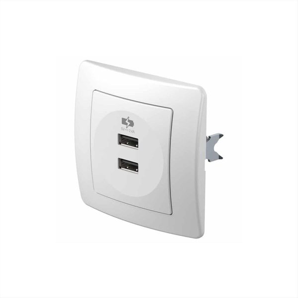 ΤΡΟΦΟΔΟΤΙΚΟ USB 5V 2.4A PW TEM EKONOMIK - 38470