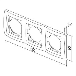 ΠΛΑΙΣΙΟ 3Θ ΟΡΙΖΟΝΤΙΟ PW TEM EKONOMIK - 24151