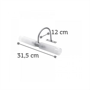 ΦΩΤΙΣΤΙΚΟ ΑΠΛΙΚΑ ΜΠΑΝΙΟΥ ΝΙΚΕΛ ΜΑΤ 1046 INLIGHT - 1046-Ν.ΜΑΤ