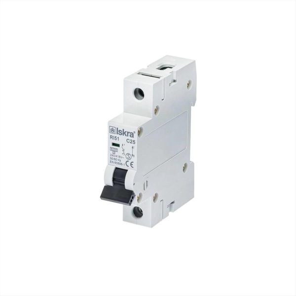 ΑΣΦΑΛΕΙΑ ΑΥΤΟΜΑΤΗ 1*25Α C 6kA ISKRA - 786091104000