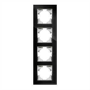 ΠΛΑΙΣΙΟ 4Θ ΚΑΘΕΤΟ ΜΑΥΡΟ LINEME ECO - 50-00128-2