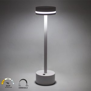 ΠΟΡΤΑΤΙΦ LED ΕΠΑΝΑΦΟΡΤΙΖΟΜΕΝΟ 2W CCT DIMMABLE ΛΕΥΚΟ ADELEQ - 5-020