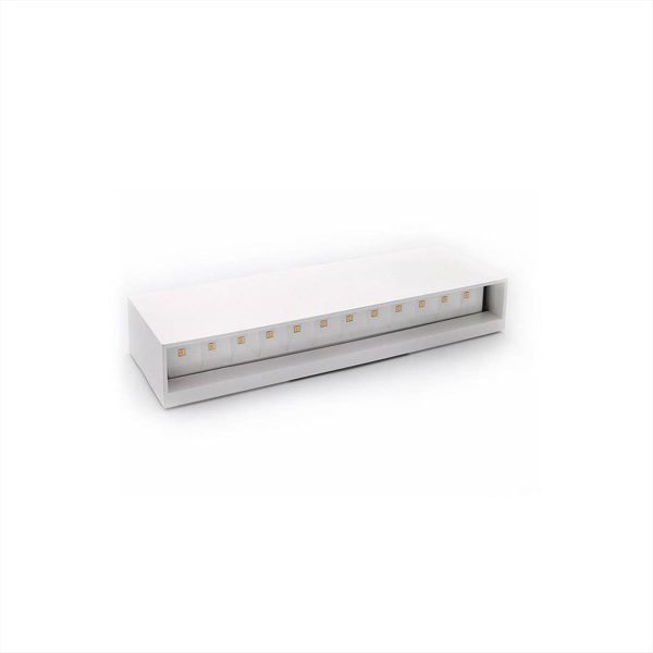 ΦΩΤΙΣΤΙΚΟ LED ΟΡΘΟΓΩΝΙΟ ΜΟΝΗΣ ΚΑΤΕΥΘΥΝΣΗΣ 6W 3000K IP65 ΛΕΥΚΟ ADELEQ - 9-9610