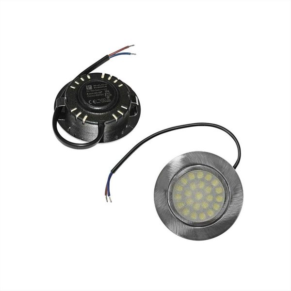 ΣΠΟΤ ΚΟΥΖΙΝΑΣ ΧΩΝΕΥΤΟ 4W 6000Κ 240V ΣΑΤΙΝΕ ADELEQ - 21-40066