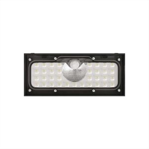 ΦΩΤΙΣΤΙΚΟ LED ΗΛΙΑΚΟ 4000K 900Lm ΜΕ ΑΙΣΘΗΤΗΡΑ IP65 ΜΑΥΡΟ BRIXO EMOS - ZG166S