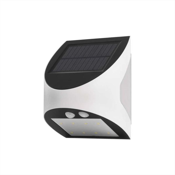 ΦΩΤΙΣΤΙΚΟ LED ΗΛΙΑΚΟ 4000K 240Lm ΜΕ ΑΙΣΘΗΤΗΡΑ IP54 ΛΕΥΚΟ LUMI EMOS - ZG172S