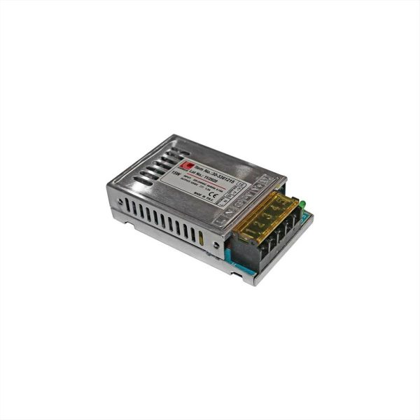 ΤΡΟΦΟΔΟΤΙΚΟ 12V 15W ΑΛΟΥΜΙΝΙΟΥ IP20 ADELEQ - 30-3361215