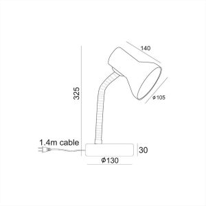 ΦΩΤΙΣΤΙΚΟ ΠΟΡΤΑΤΙΦ Ε27 ΚΟΚΚΙΝΟ PAVLOVA ACA - SF0371R