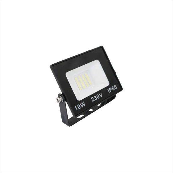 ΠΡΟΒΟΛΕΑΣ LED-SMD 10W 3000K IP65 ΜΑΥΡΟΣ ADELEQ - 3-3810100