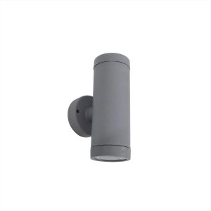 ΦΩΤΙΣΤΙΚΟ ΣΠΟΤ 2*GU10 ΠΛΑΣΤΙΚΟ ΓΚΡΙ C-02 2L HERONIA - 15-0038