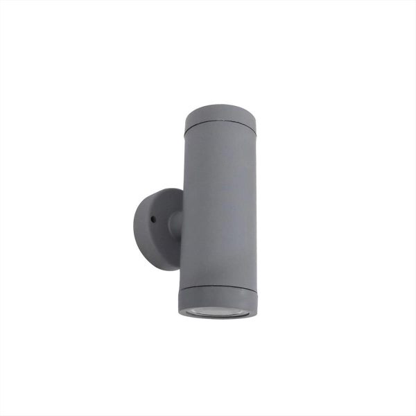 ΦΩΤΙΣΤΙΚΟ ΣΠΟΤ 2*GU10 ΠΛΑΣΤΙΚΟ ΓΚΡΙ C-02 2L HERONIA - 15-0038