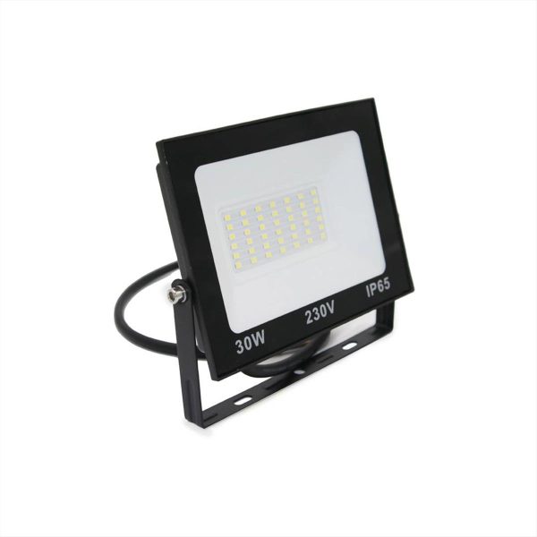 ΠΡΟΒΟΛΕΑΣ LED-SMD 30W 6200K IP65 ΜΑΥΡΟΣ ADELEQ - 3-383010