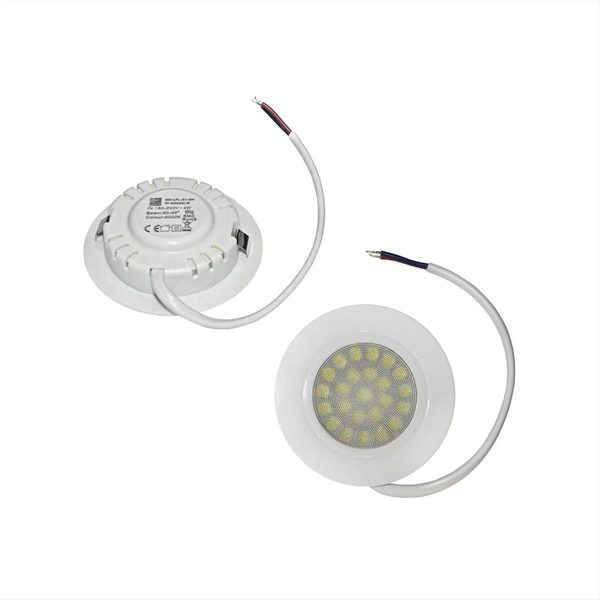 ΦΩΤΙΣΤΙΚΟ ΣΠΟΤ LED ΚΟΥΖΙΝΑΣ ΧΩΝΕΥΤΟ 4W 4000Κ 240V ΛΕΥΚΟ ADELEQ - 21-400