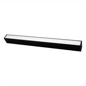 ΦΩΤΙΣΤΙΚΟ ΓΡΑΜΜΙΚΟ ΑΛΟΥΜΙΝΙΟΥ LED ΣΤΕΝΟ 36W 120CM 3000K ΜΑΥΡΟ ADELEQ - 21-120036001