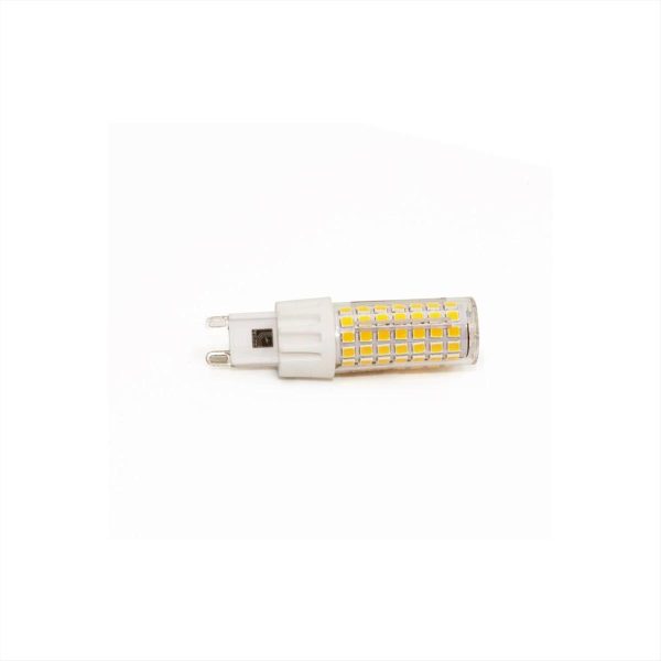 ΛΑΜΠΑ LED G9 6W 3000Κ ΔΙΑΦΑΝΗ ADELEQ - 13-90600
