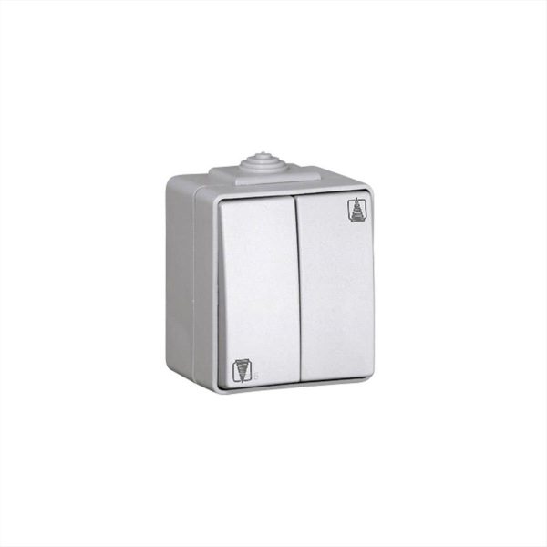 ΜΠΟΥΤΟΝ ΡΟΛΛΩΝ IP65 ΛΕΥΚΟ EFAPEL - 48281BR
