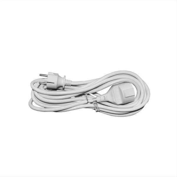 ΠΡΟΕΚΤΑΣΗ ΣΟΥΚΟ 3*1.5mm 5m ΛΕΥΚΗ ADELEQ - 15-31505