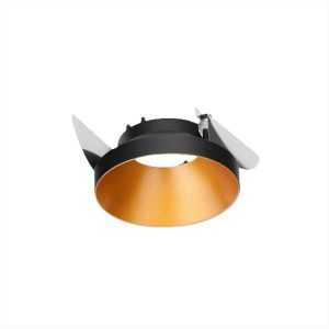 ΦΩΤΙΣΤΙΚΟ ΣΠΟΤ ΧΩΝΕΥΤΟ GU10 ΧΡΥΣΟ ΜΑΥΡΟ ZELMIRA NOVA LUCE - 94500