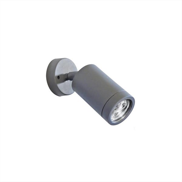 ΦΩΤΙΣΤΙΚΟ ΣΠΟΤ GU10 ΠΛΑΣΤΙΚΟ ΓΚΡΙ C-01 ΚΕΥ HERONIA - 15-0057
