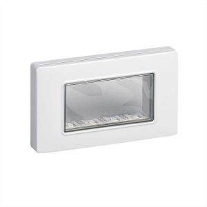 ΒΑΣΗ ΣΤΗΡΙΞΗΣ 4 ΘΕΣΕΩΝ ΜΕ ΒΙΔΕΣ IP55 ISOSET VIMAR - 14944.01