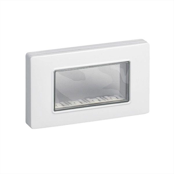 ΒΑΣΗ ΣΤΗΡΙΞΗΣ 4 ΘΕΣΕΩΝ ΜΕ ΒΙΔΕΣ IP55 ISOSET VIMAR - 14944.01