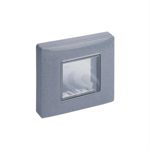 ΒΑΣΗ ΣΤΗΡΙΞΗΣ 2 ΘΕΣΕΩΝ ΜΕ ΑΓΓΙΣΤΡΑ IP55 ΓΚΡΙ ISOSET VIMAR - 14931.14