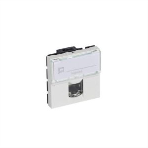 ΠΡΙΖΑ RJ45 CAT5e UTP 2M ΛΕΥΚΟ MOSAIC LEGRAND - 076554