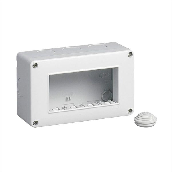 ΚΟΥΤΙ ΕΠΙΤΟΙΧΟ ΔΙΑΚΟΠΤΩΝ 4 ΘΕΣΕΩΝ IP40 ISOSET VIMAR - 14804