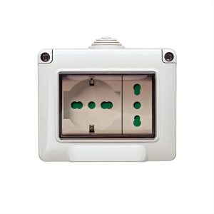 ΚΟΥΤΙ ΕΞΩΤΕΡΙΚΟ 3 ΘΕΣΕΩΝ IP55 ISOSET VIMAR - 14903