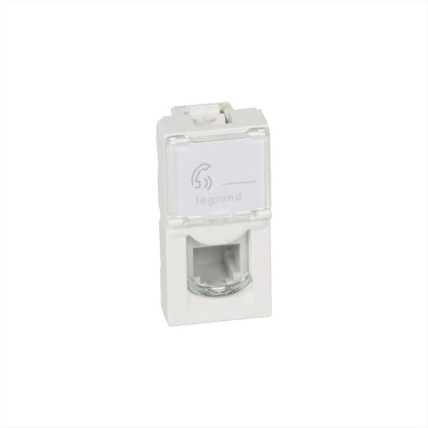 ΠΡΙΖΑ RJ11 4 ΕΠΑΦΩΝ 1P MOSAIC LEGRAND - 078730