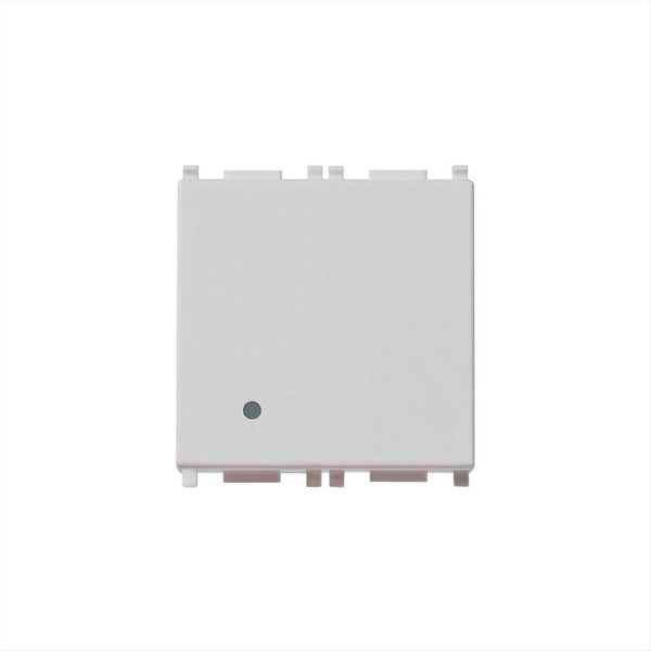 ΔΙΑΚΟΠΤΗΣ ΑΛΕΡΕΤΟΥΡ 2M 1P 10AX SILVER PLANA VIMAR - 14004.2.SL