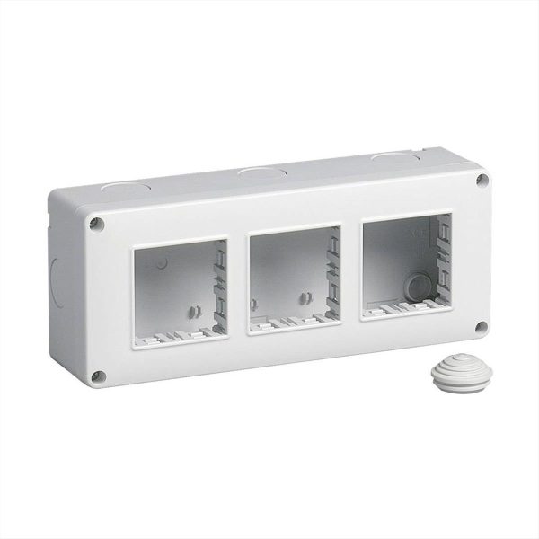 ΚΟΥΤΙ ΕΠΙΤΟΙΧΟ 6 ΘΕΣΕΩΝ 3*2Μ IP40 ISOSET VIMAR - 14813