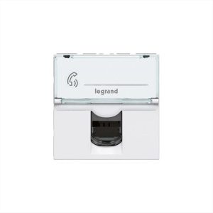 ΠΡΙΖΑ ΤΗΛΕΦΩΝΙΚΗ RJ11 2Μ 4 ΕΠΑΦΩΝ MOSAIC LEGRAND - 078731