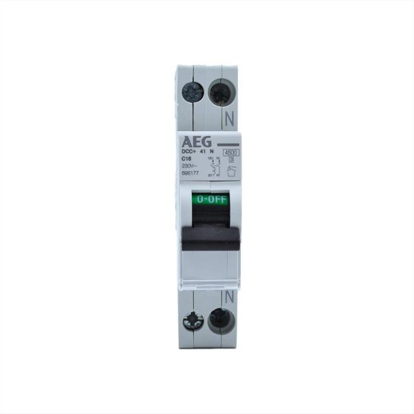 ΑΣΦΑΛΕΙΑ ΑΥΤΟΜΑΤΗ 1*16+Ν C 4.5kA 1M DCC41NC AEG - 695177