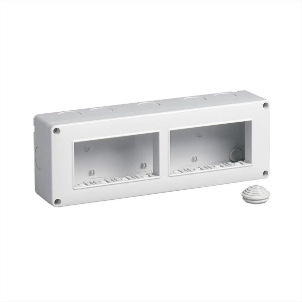 ΚΟΥΤΙ ΕΠΙΤΟΙΧΟ 8 ΘΕΣΕΩΝ 2*4Μ ΟΡΙΖΟΝΤΙΟ IP40 ISOSET VIMAR - 14837