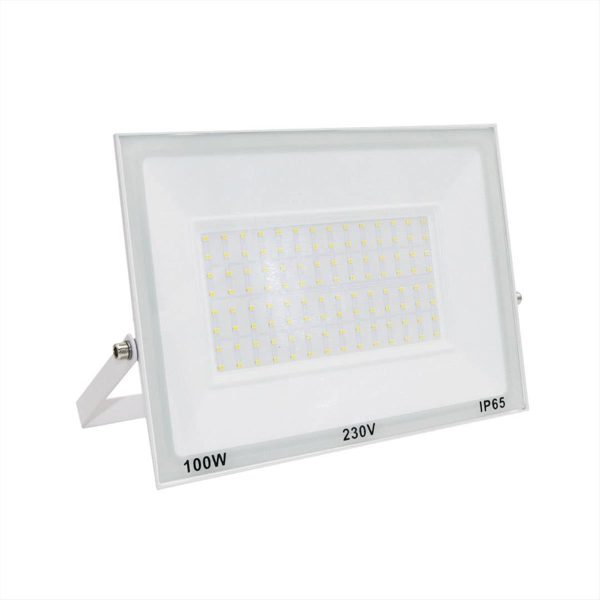 ΠΡΟΒΟΛΕΑΣ LED-SMD 100W 4000K IP65 ΛΕΥΚΟ ADELEQ - 3-3801001