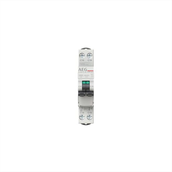 ΑΣΦΑΛΕΙΑ ΑΥΤΟΜATH 1P+1P 16A 6kA C 1M AEG - 694391