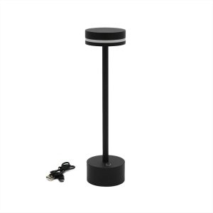 ΠΟΡΤΑΤΙΦ LED ΕΠΑΝΑΦΟΡΤΙΖΟΜΕΝΟ 2W CCT DIMMABLE ΜΑΥΡΟ ADELEQ - 5-021