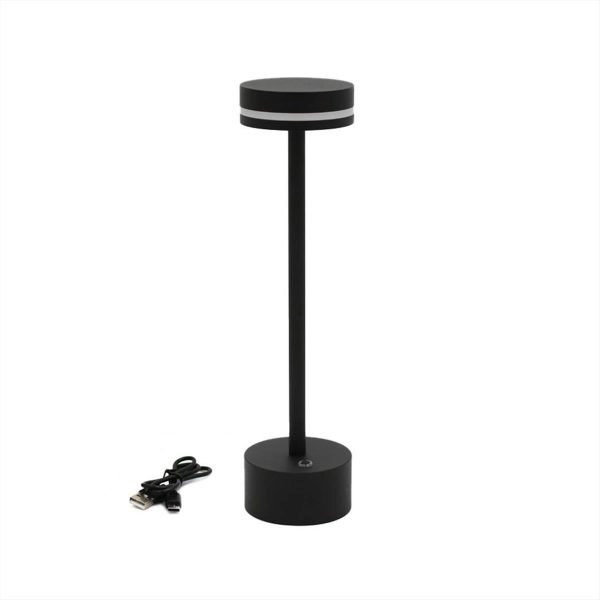 ΠΟΡΤΑΤΙΦ LED ΕΠΑΝΑΦΟΡΤΙΖΟΜΕΝΟ 2W CCT DIMMABLE ΜΑΥΡΟ ADELEQ - 5-021