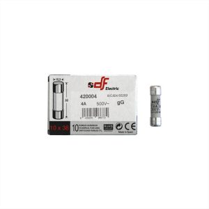 ΦΥΣΙΓΓΓΙΟ ΚΥΛΙΝΔΡΙΚΟ 10*38mm 4Α Gg DF ELECTRIC - 88-004