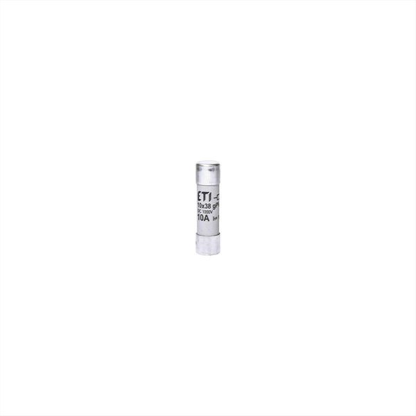 ΦΥΣΙΓΓΙΟ ΚΥΛΙΝΔΡΙΚΟ 10*38 10Α 1000V DC ETI - 2625105